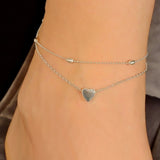 Grandinėlė ant kojos "Two row anklet"