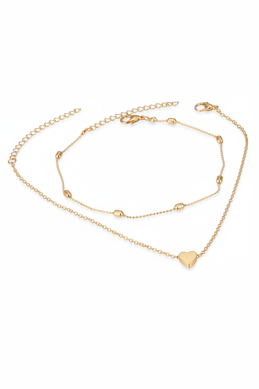 Grandinėlė ant kojos "Two row anklet"