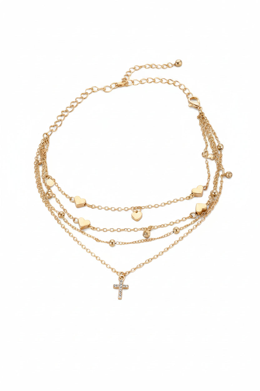 Grandinėlė ant kojos "Multi pendants"