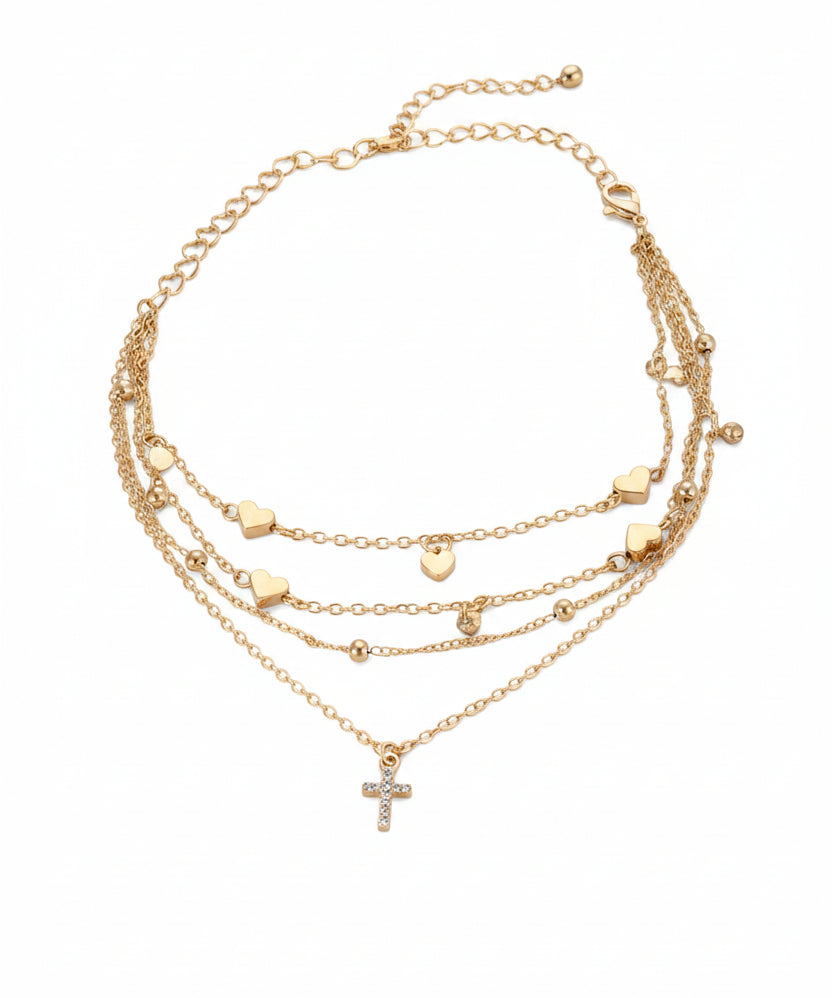 Grandinėlė ant kojos "Multi pendants"