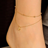 Grandinėlė ant kojos "Moon anklet"