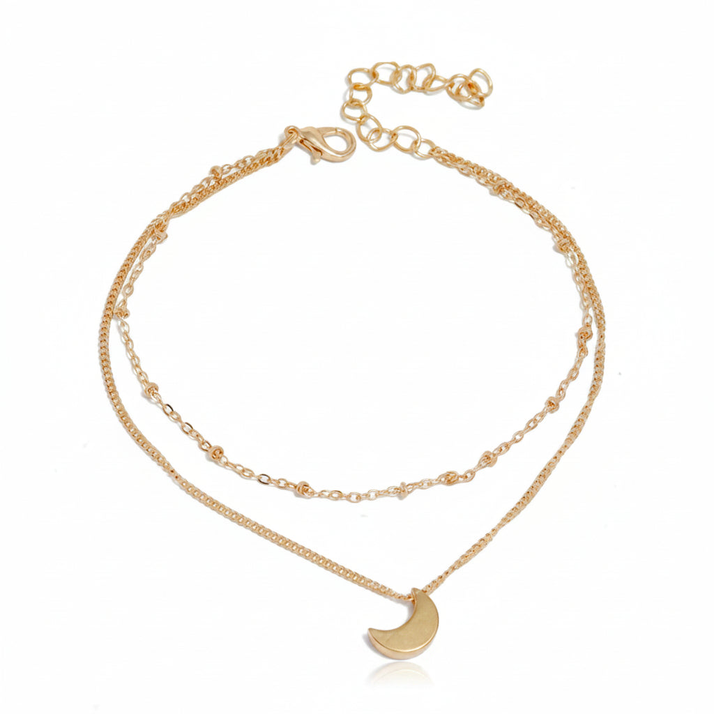 Grandinėlė ant kojos "Moon anklet"