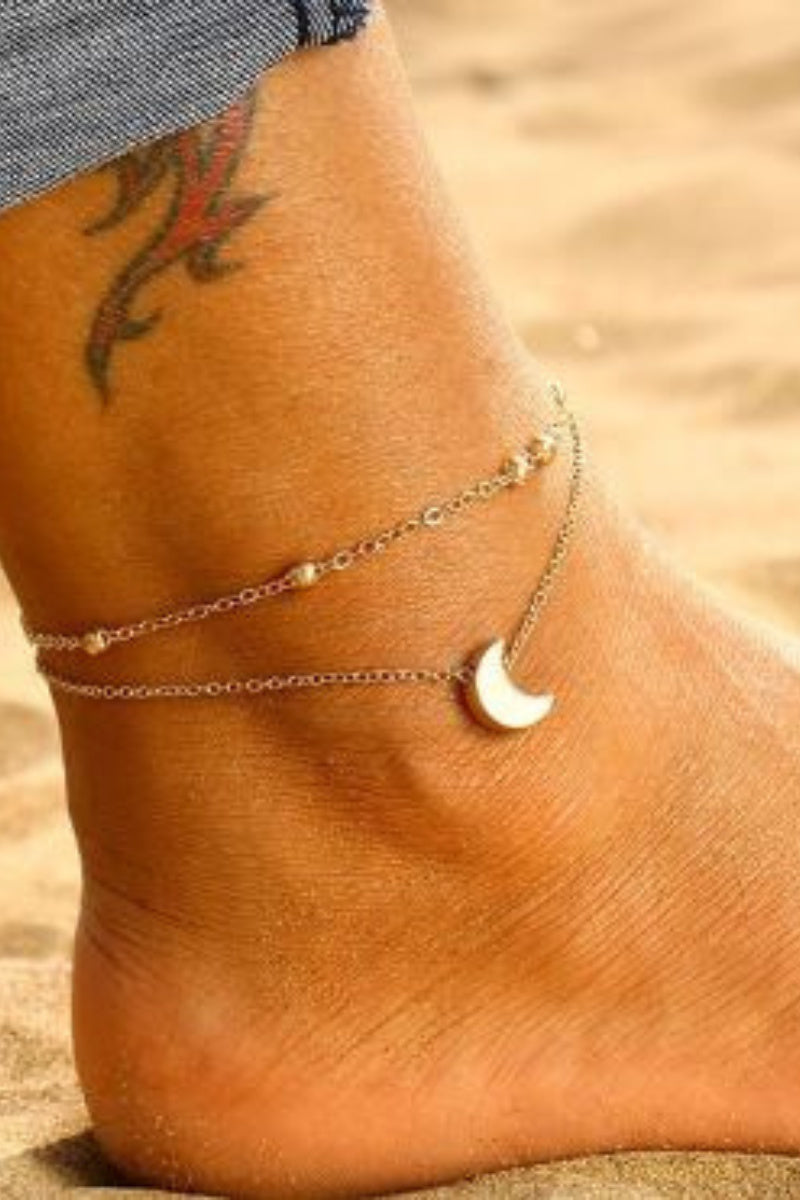 Grandinėlė ant kojos "Moon anklet"