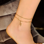 Grandinėlė ant kojos "Snake anklet"