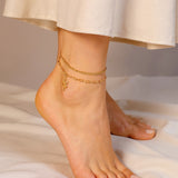 Grandinėlė ant kojos "Snake anklet"