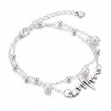 Grandinėlė ant kojos "Cardio pearl anklet"