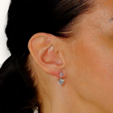 Auskarai "Heart Drop Earrings"