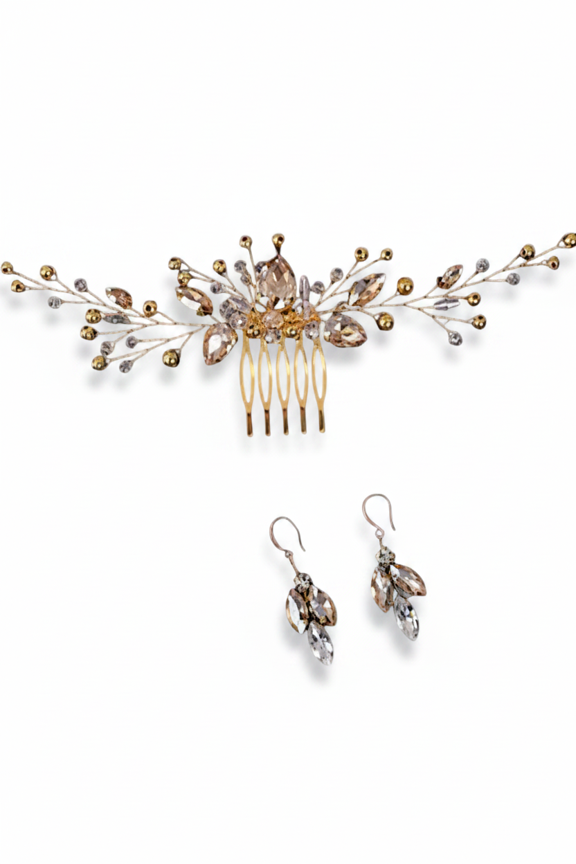 Rinkinys "Creme crystal set"
