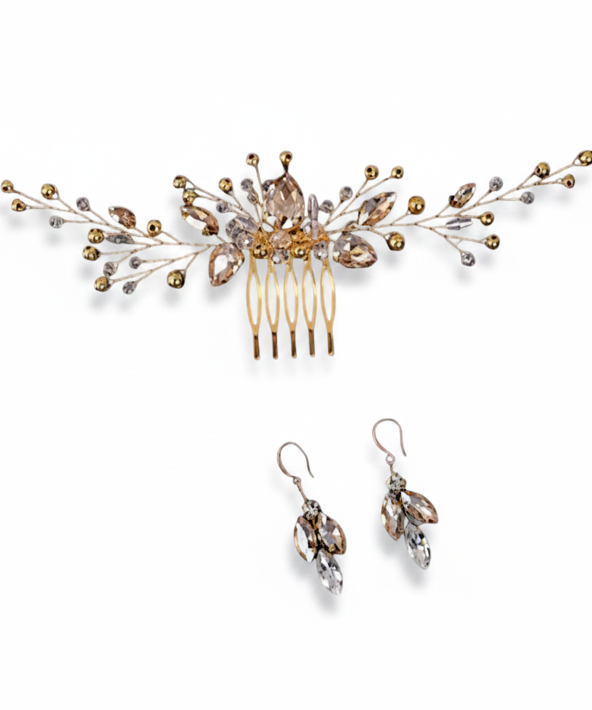 Rinkinys "Creme crystal set"