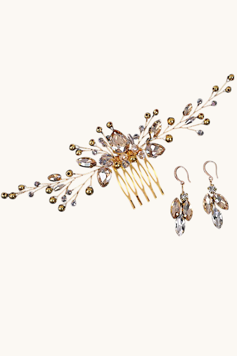 Rinkinys "Creme crystal set"