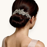 Plaukų sagė "Elegant silver"