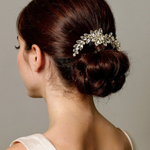 Plaukų sagė "Elegant silver"