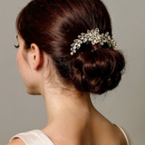 Plaukų sagė "Elegant silver"