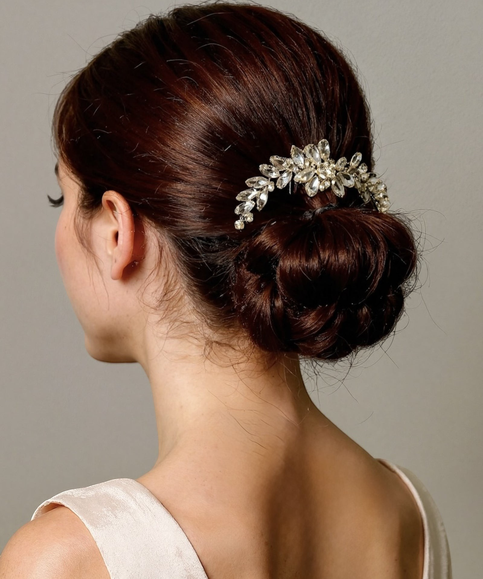 Plaukų sagė "Elegant silver"
