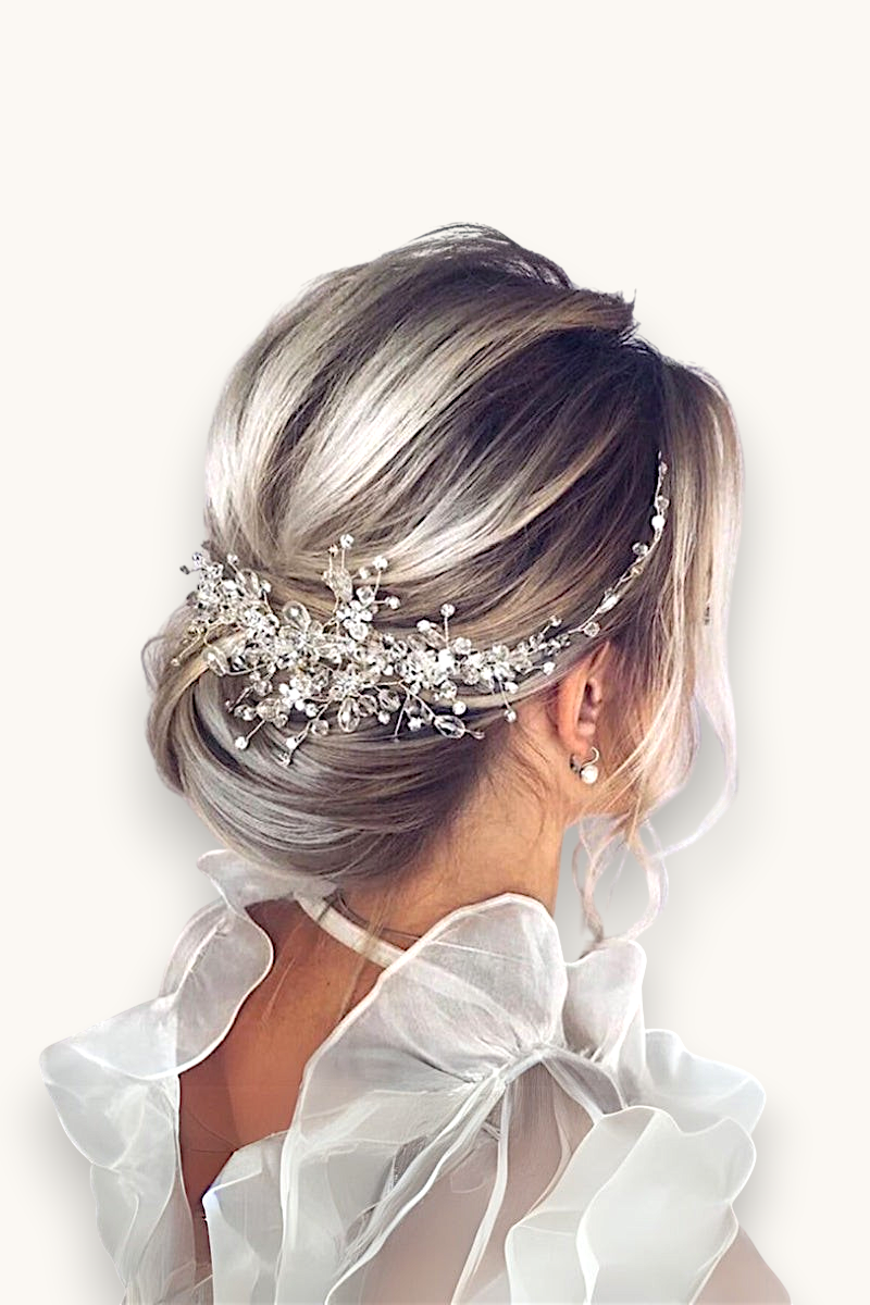 Plaukų sagė "Luxury crystal comb"