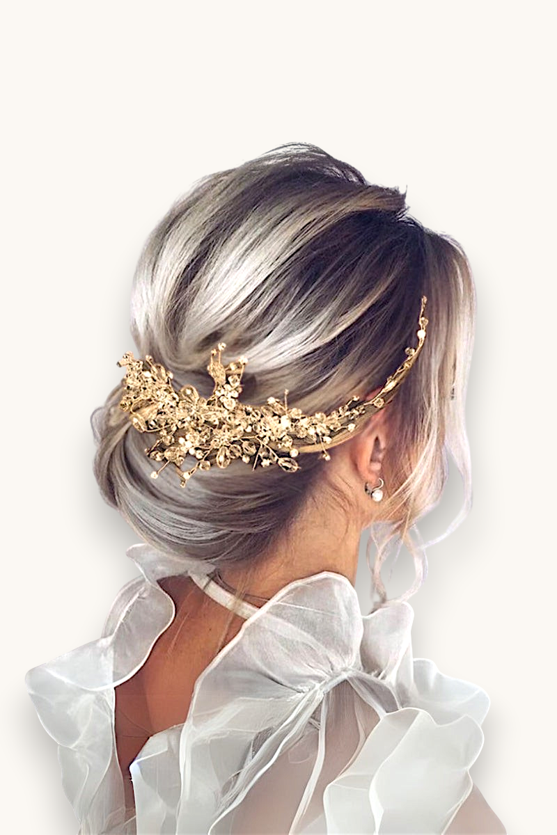 Plaukų sagė "Luxury crystal comb"