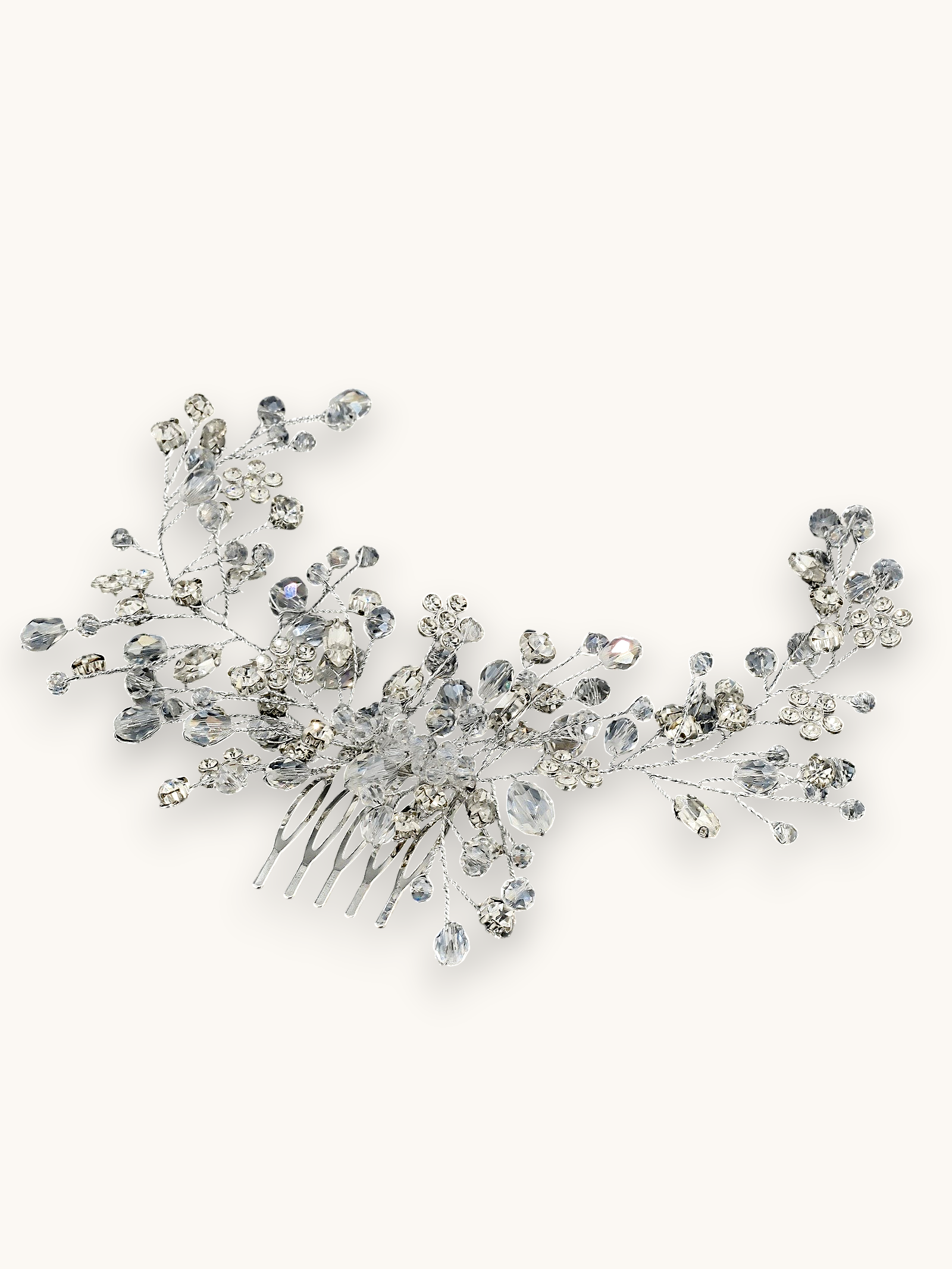 Plaukų sagė "Luxury crystal comb"