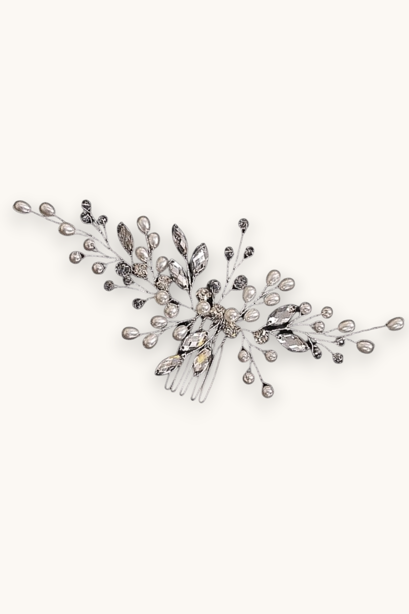 Plaukų sagė "Silver tiara"