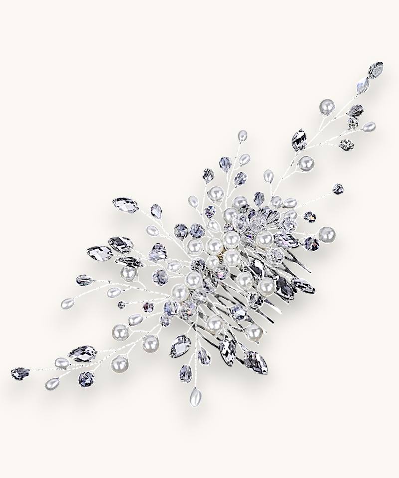 Plaukų sagė "Frozen pearl"