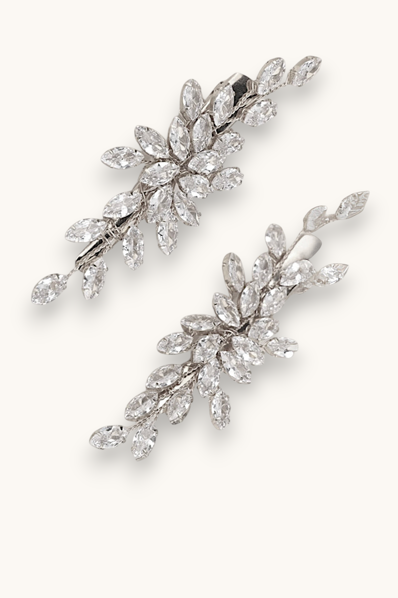 Plaukų segtukas "Golden crystal clip"