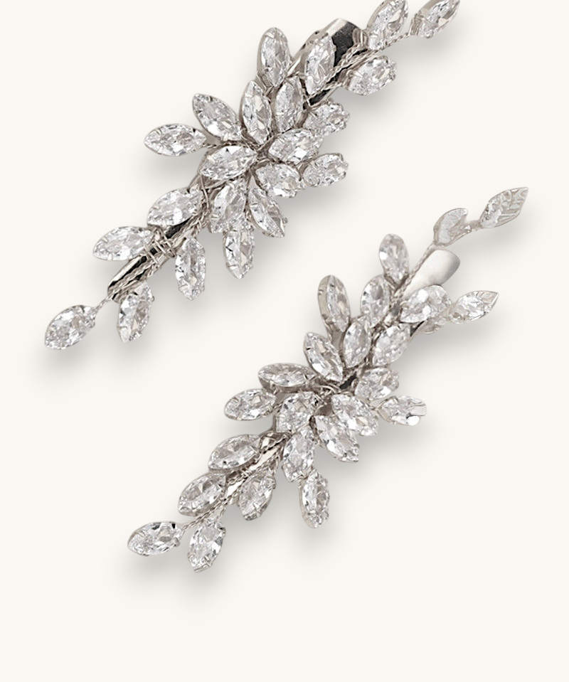 Plaukų segtukas "Golden crystal clip"