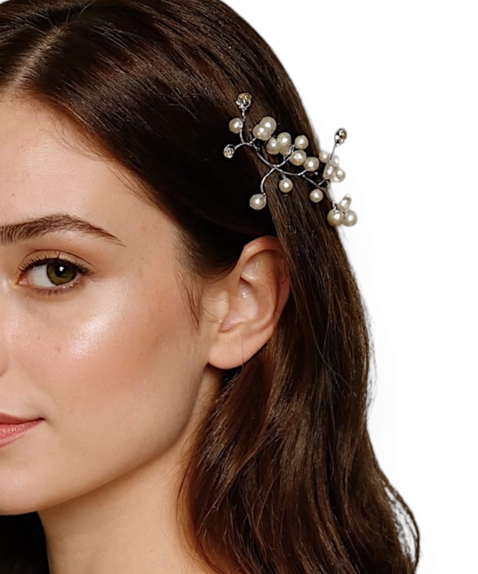 Plaukų aksesuaras "Minimal pearl tiara"