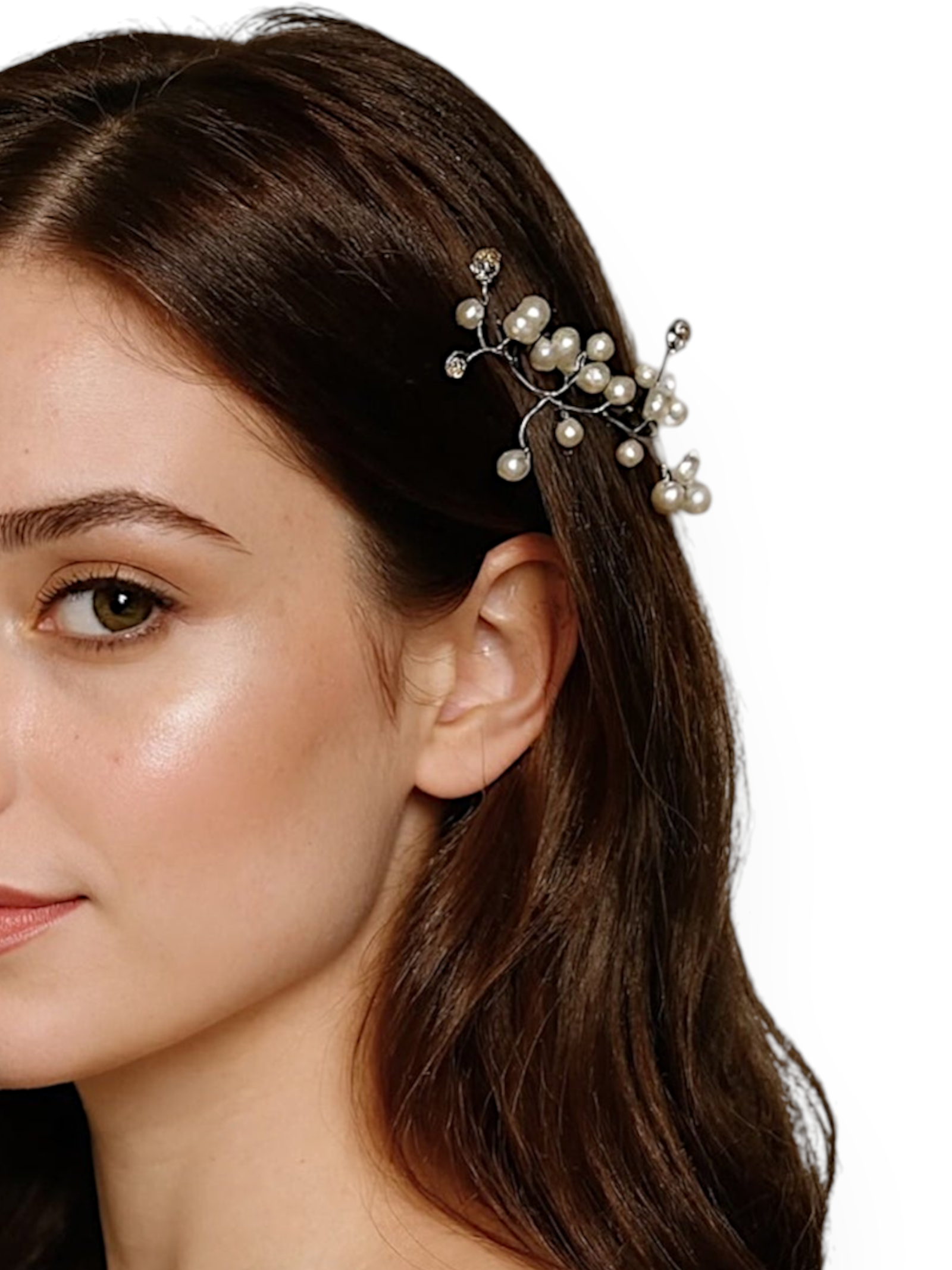 Plaukų aksesuaras "Minimal pearl tiara"