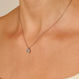 Grandinėlė ant kaklo "White Zircon"