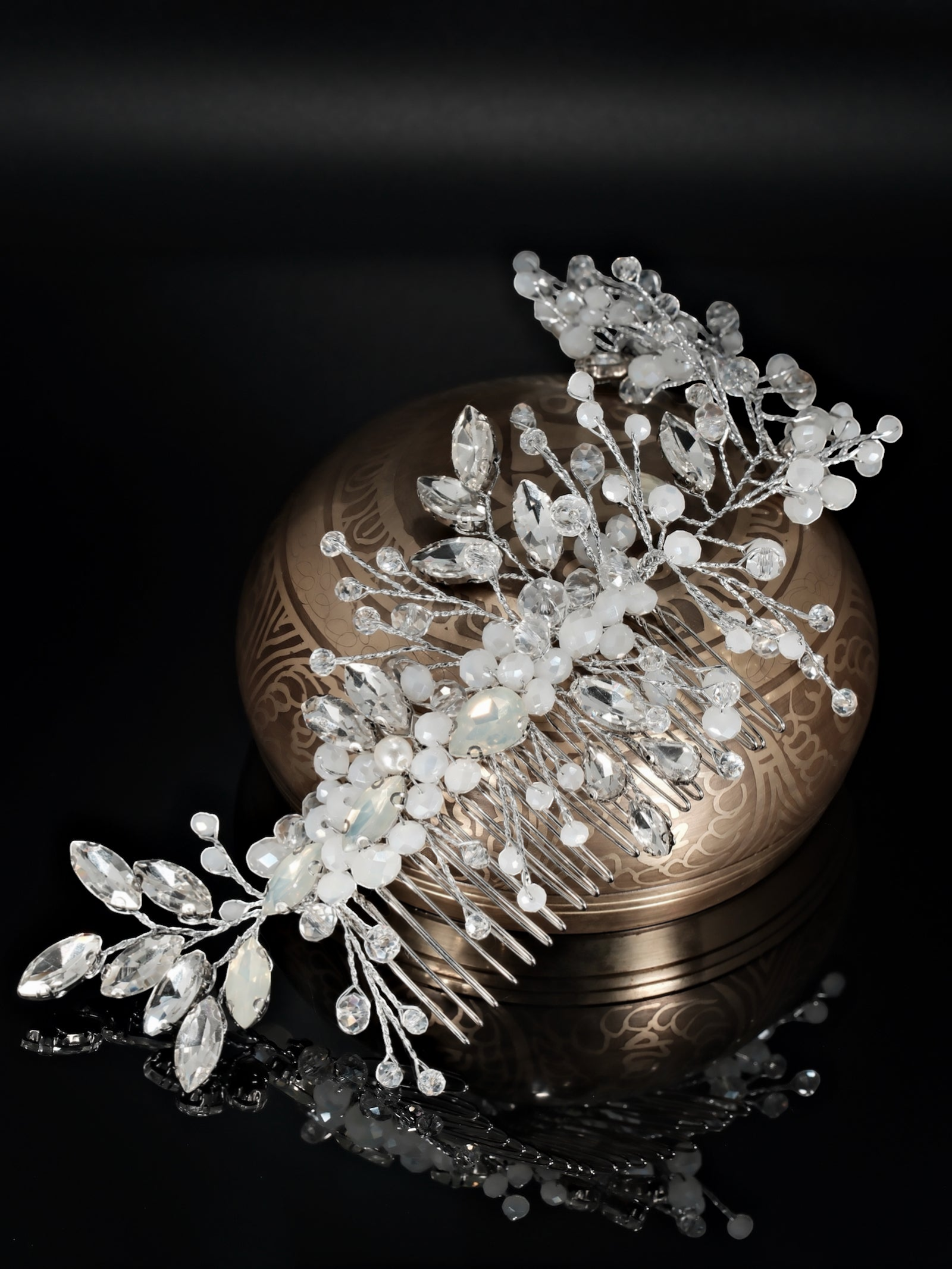 Papuošalų rinkinys "White bride set"
