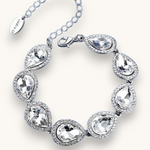 Papuošalų rinkinys "Crystal silver set"