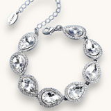 Papuošalų rinkinys "Crystal silver set"