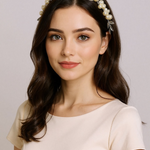 Plaukų lankelis "Pearl Grace"