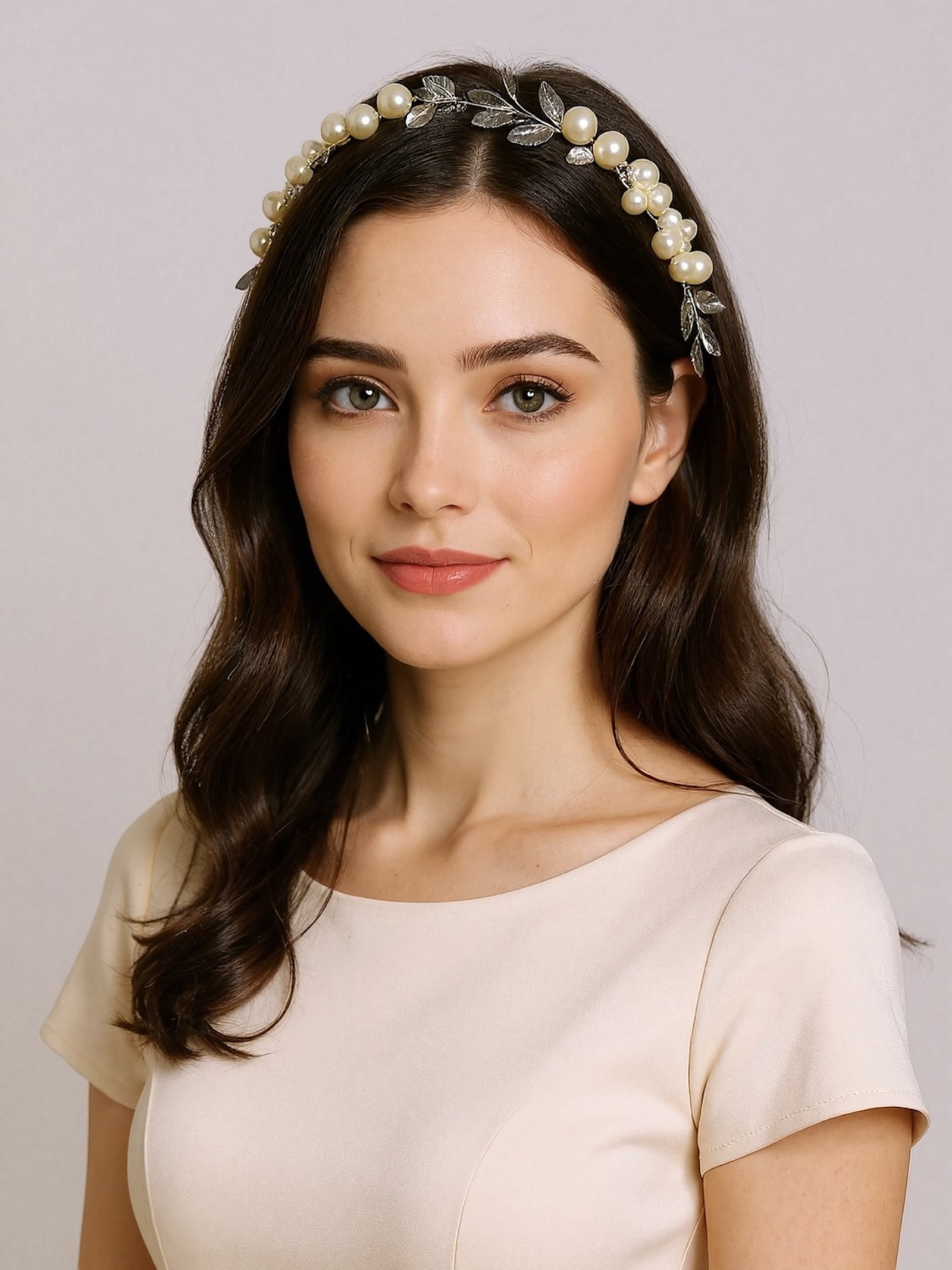 Plaukų lankelis "Pearl Grace"