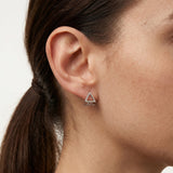 Earrings Triangles Stud