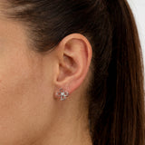 Earrings Hollow Flower