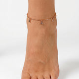Anklet "Star Beads"