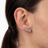 Zircon Star Earrings