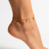 Anklet "Star Beads"