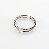 Ring Cross Pearl