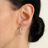 Auskarai Twist Knot — Luxiage