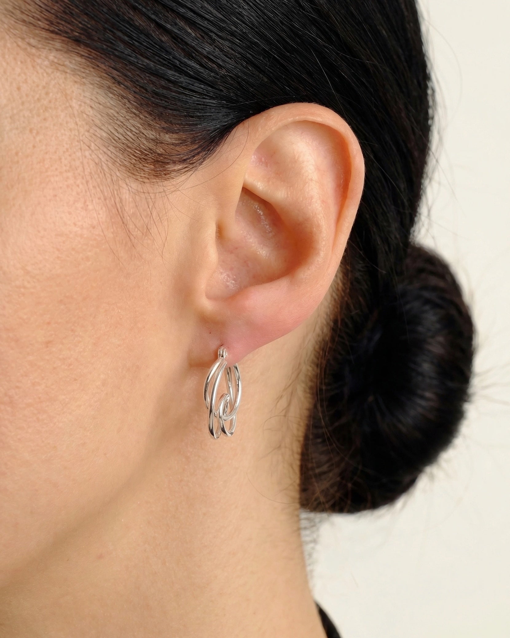 Auskarai Twist Knot — Luxiage