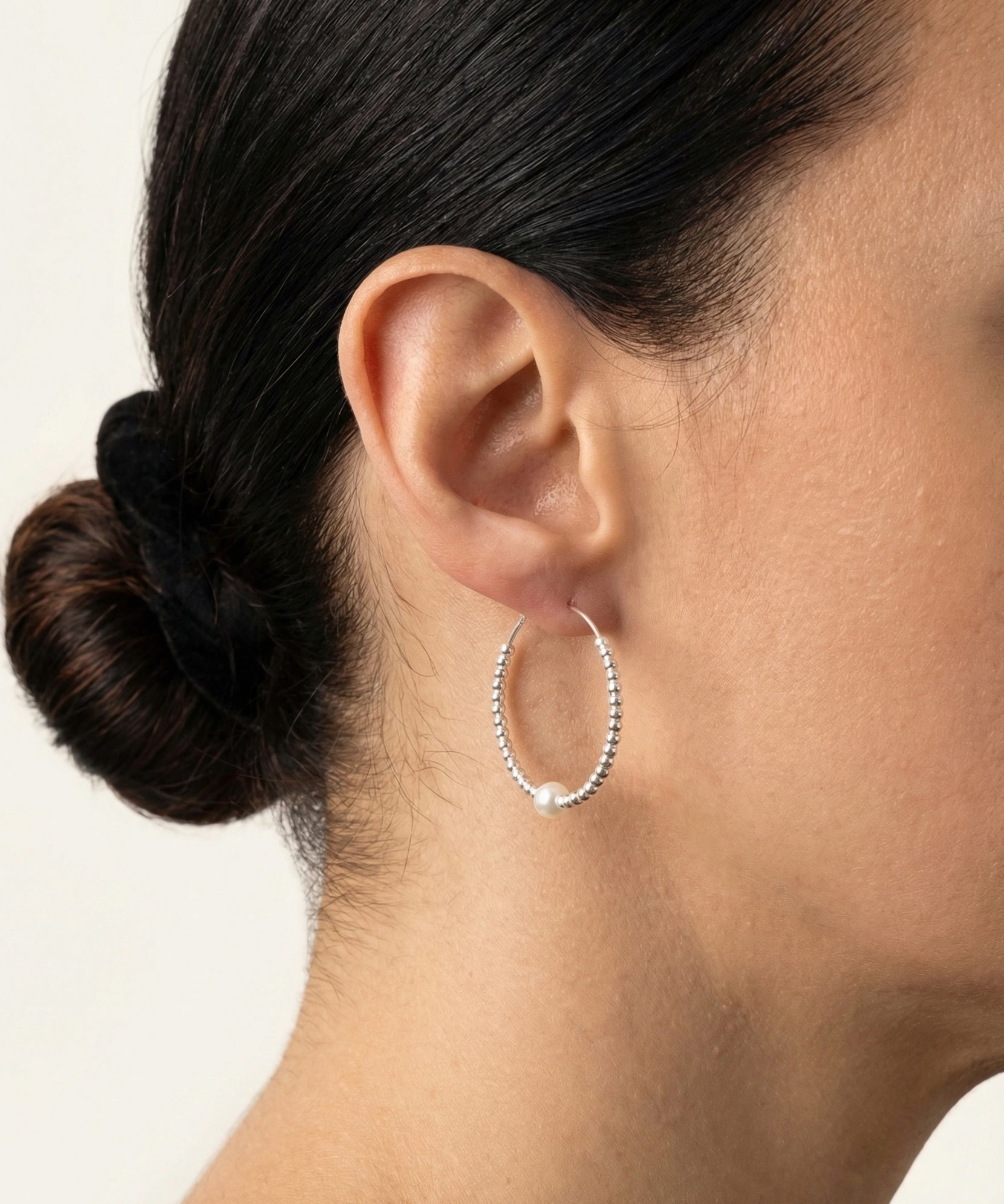 Auskarai Round Beads — Luxiage