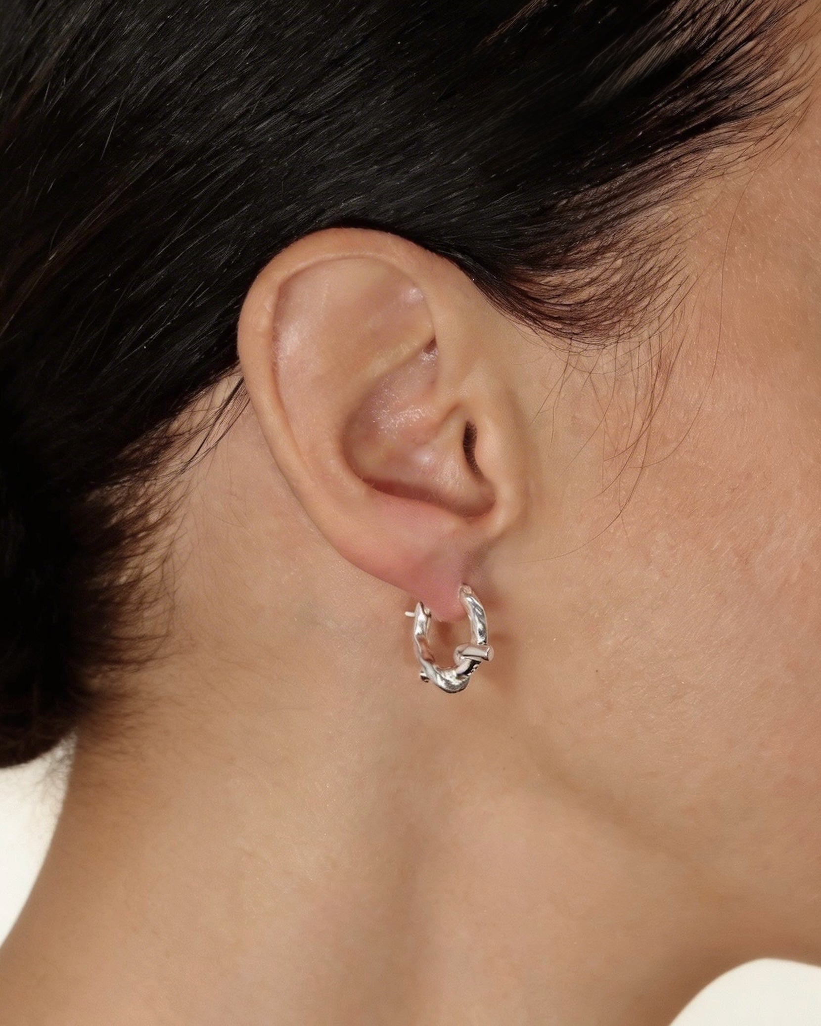 Auskarai Bowknot — Luxiage