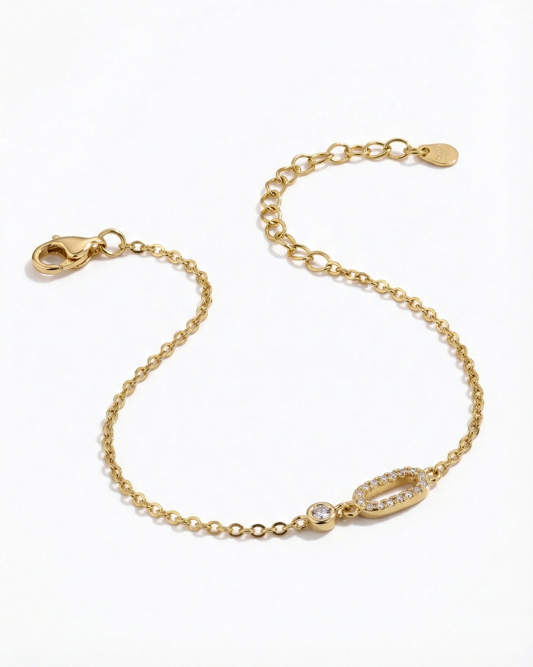 Apyrankė Oval crystal — Luxiage