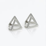 Auskarai Triangles Stud — Luxiage