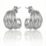 Auskarai Lines Earrings — Luxiage