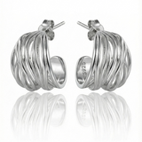 Auskarai Lines Earrings — Luxiage