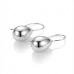 Auskarai Oval Tear Drop — Luxiage