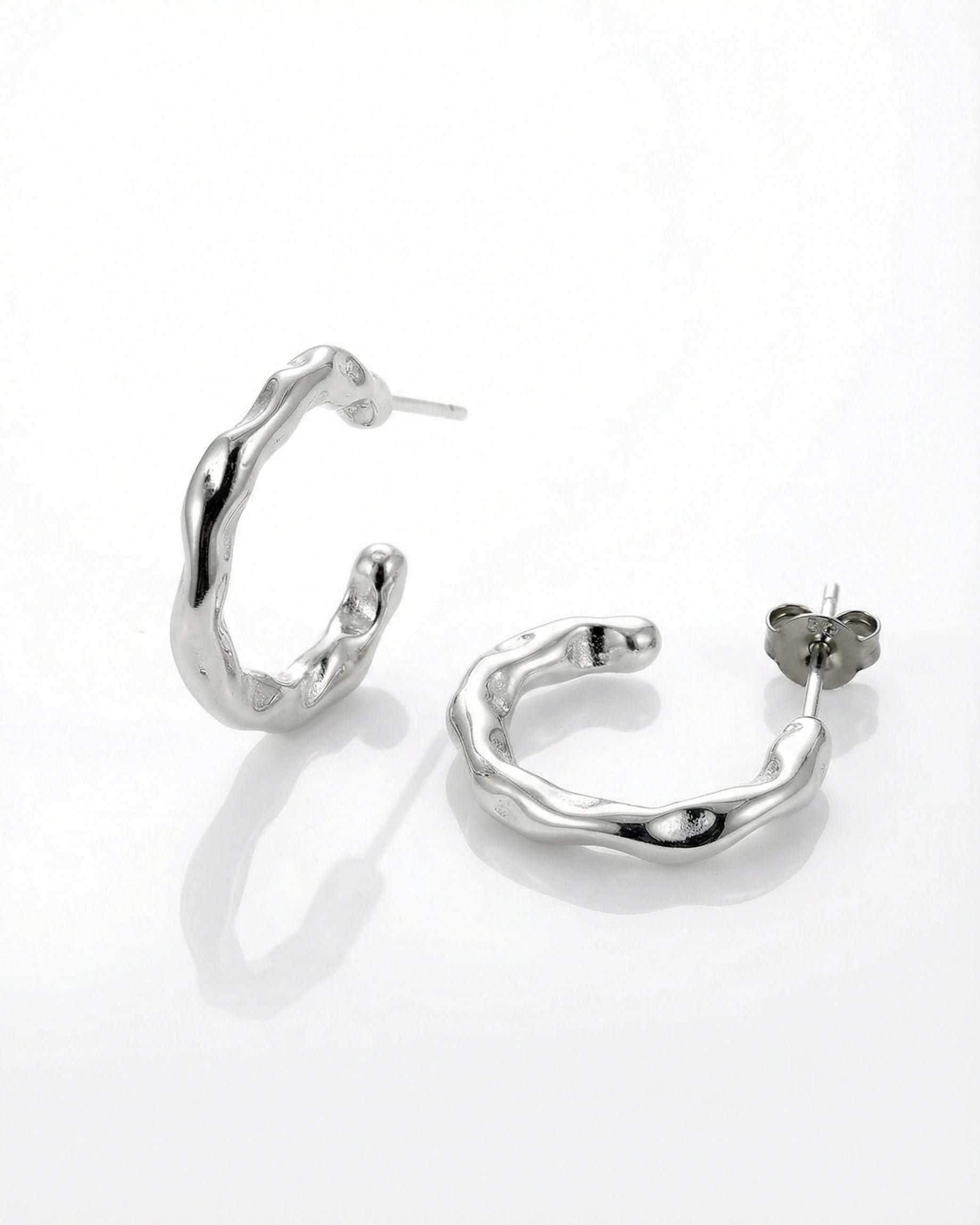 Auskarai Elegant Hoop — Luxiage