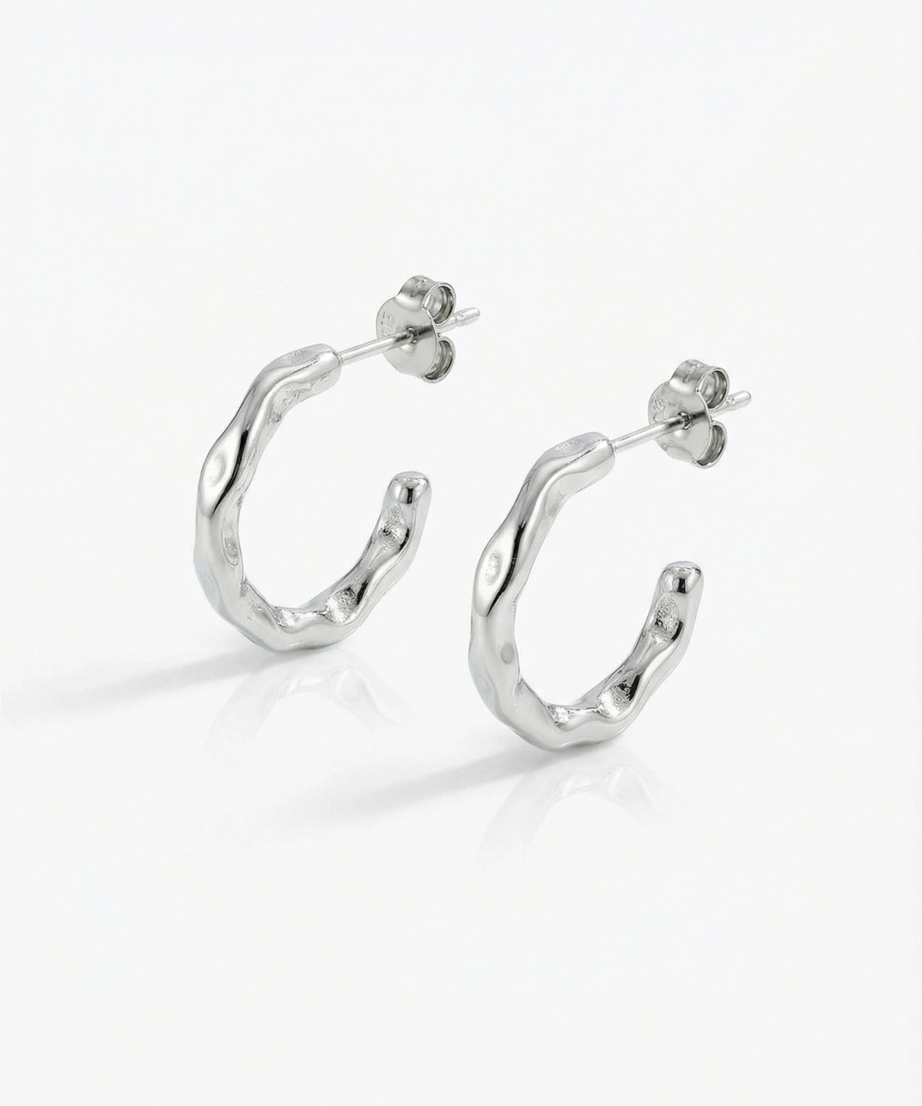 Auskarai Elegant Hoop — Luxiage